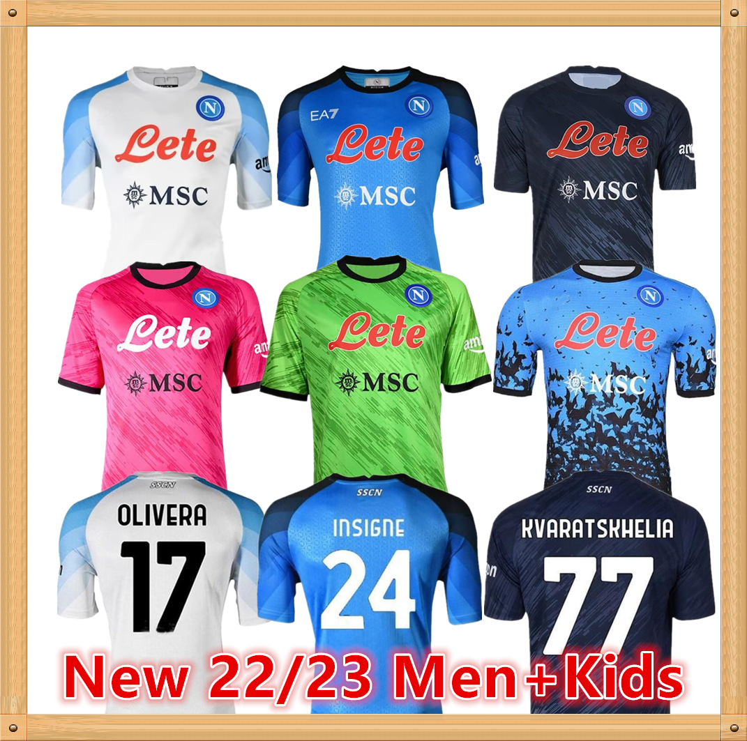 

Maradona 22 23 Napoli soccer jersey Naples football shirt 2022 2023 ZIELINSKI KOULIBALY camiseta de futbol INSIGNE maillot foot MERTENS camisa LOZANO OSIMHEN, White