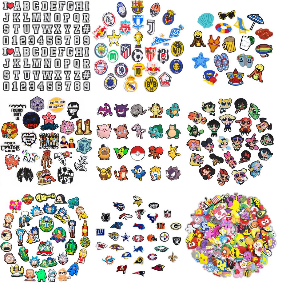 

Shoe Parts Accessories Shoes Charms For Croc Highquality Sandals Decoration Supplements Jibbitz Pvc Drop Delivery 2022 Am0Of
