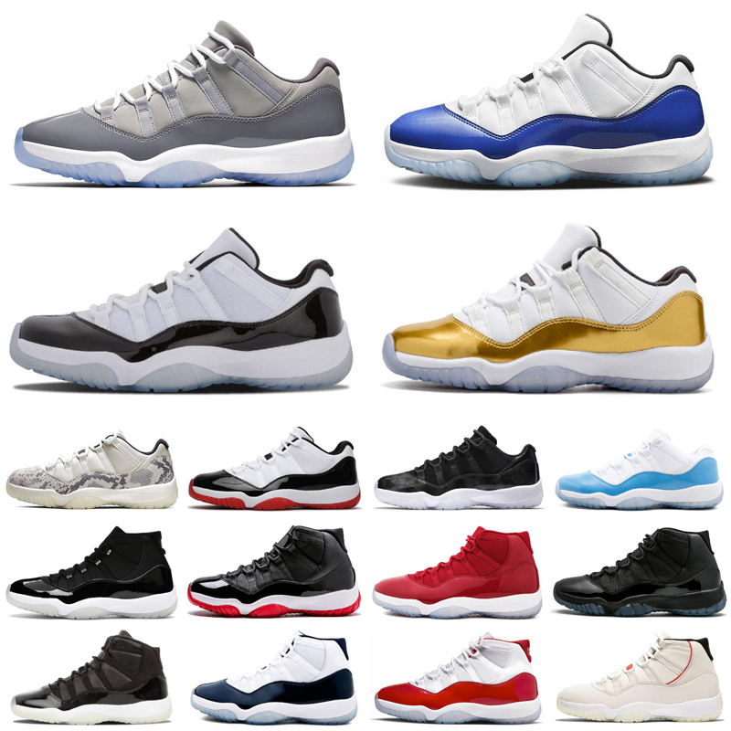 

Jumpman 11s 11 Basketball shoes Legend Blue Jubilee 25th Concord Gamma bred Cap and Gown Win Like 96 Navy gum IE Black Cement Trainers mens womens sneakers 36-47, 30