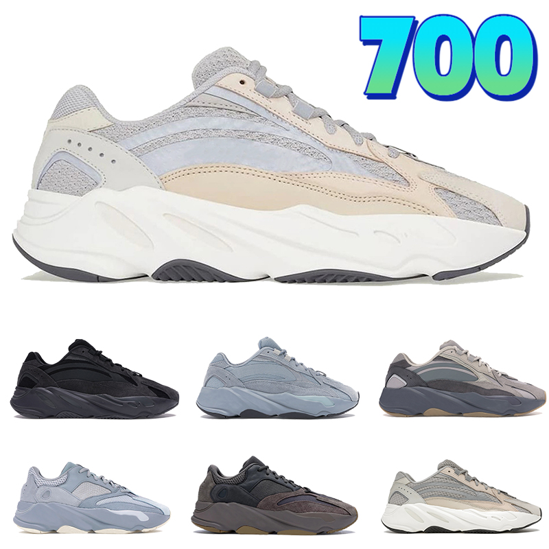 

Designer 700 Running Shoes v2 Shoe mens sneaker KW Vanta static cream mauve hospital blue men West women sneakers Geode Tephra inertia Sports trainers With box, Bubble wrap packaging