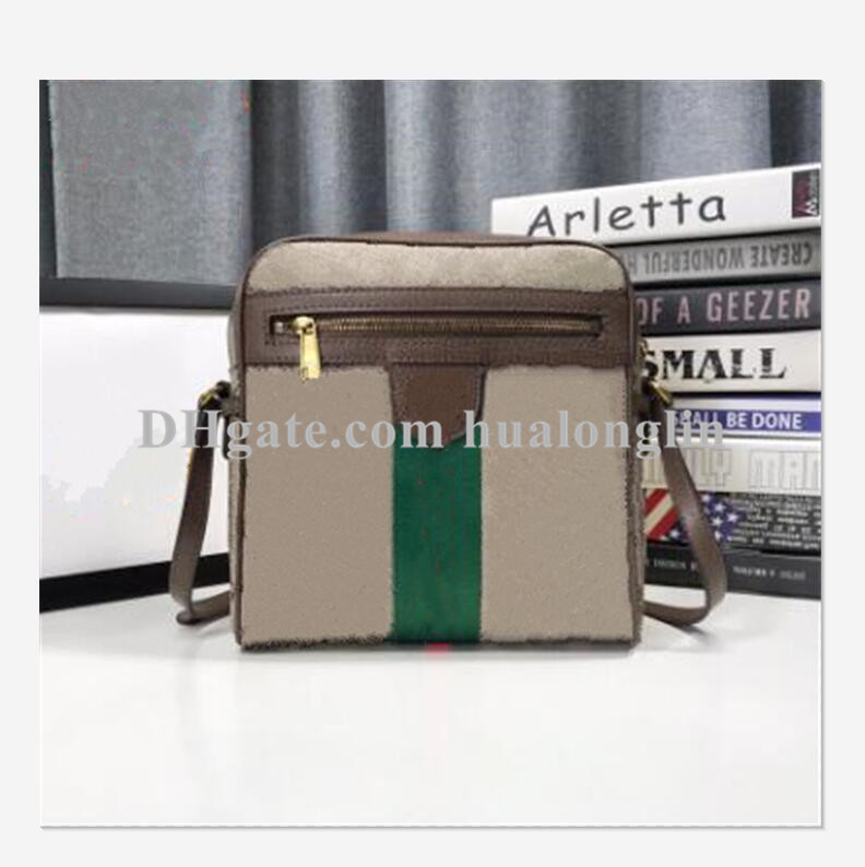 

Designer Woman Bag Handbag Gubags Men Purse Women unisex zipper shoulder cross body fashion date code serial number, Brown 17.5cm 598127