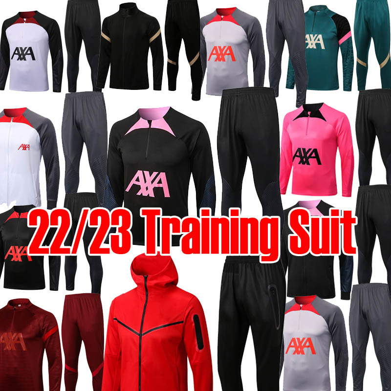 

22 23 DARWIN ALEXANDER ARNOLD football tracksuit soccer training suit set jacket 2022 2023 DIOGO Fabinho Jones A.BECKER ROBERTSON foot chandal tuta jogging coat, D678# 22 23