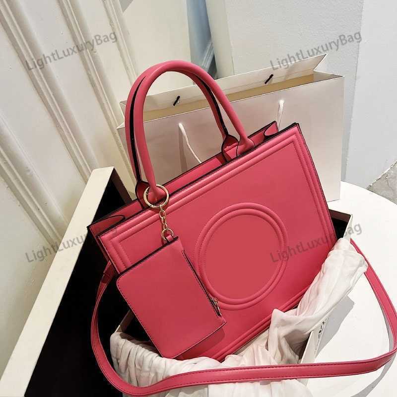 

TB Tote Designer Leather A Variety Of Brilliant Colors To Choose From Shopping Purses Quality Crossbody For Women Famous Brand Handbag220318, Red