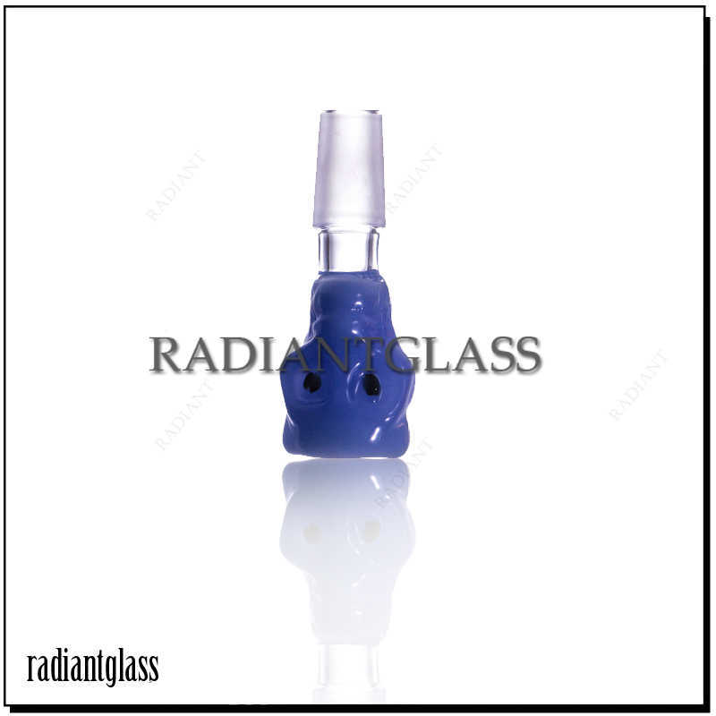 

Smoking New 14mm Glass Bowl Nail Dome Skull Head Hookahs Male Joint Tobacco Bowls for Water Pipe Bongs