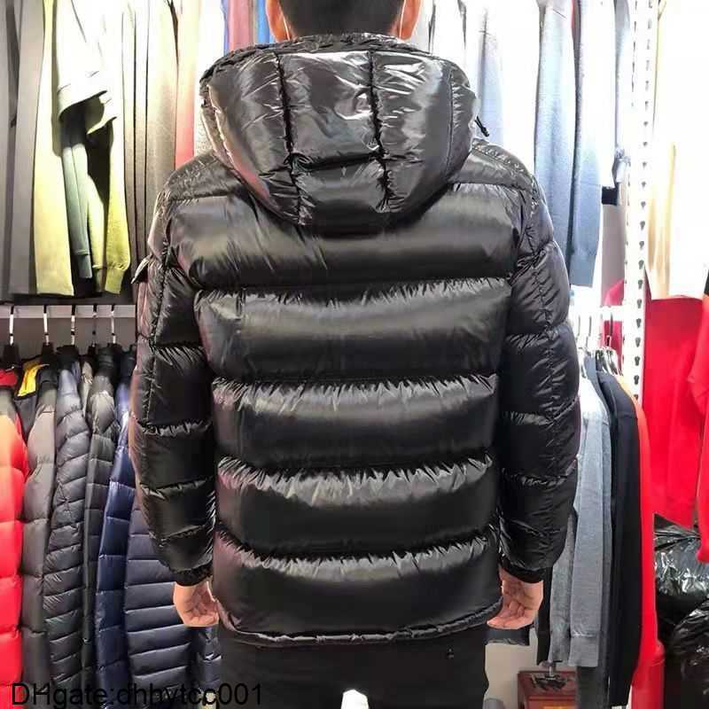 Men's Jackets 2022 Designer Mens Jacket Parka down coat maya Ladies Classic Casual Fashion Outdoor Winter black and white Coat Removable Hat