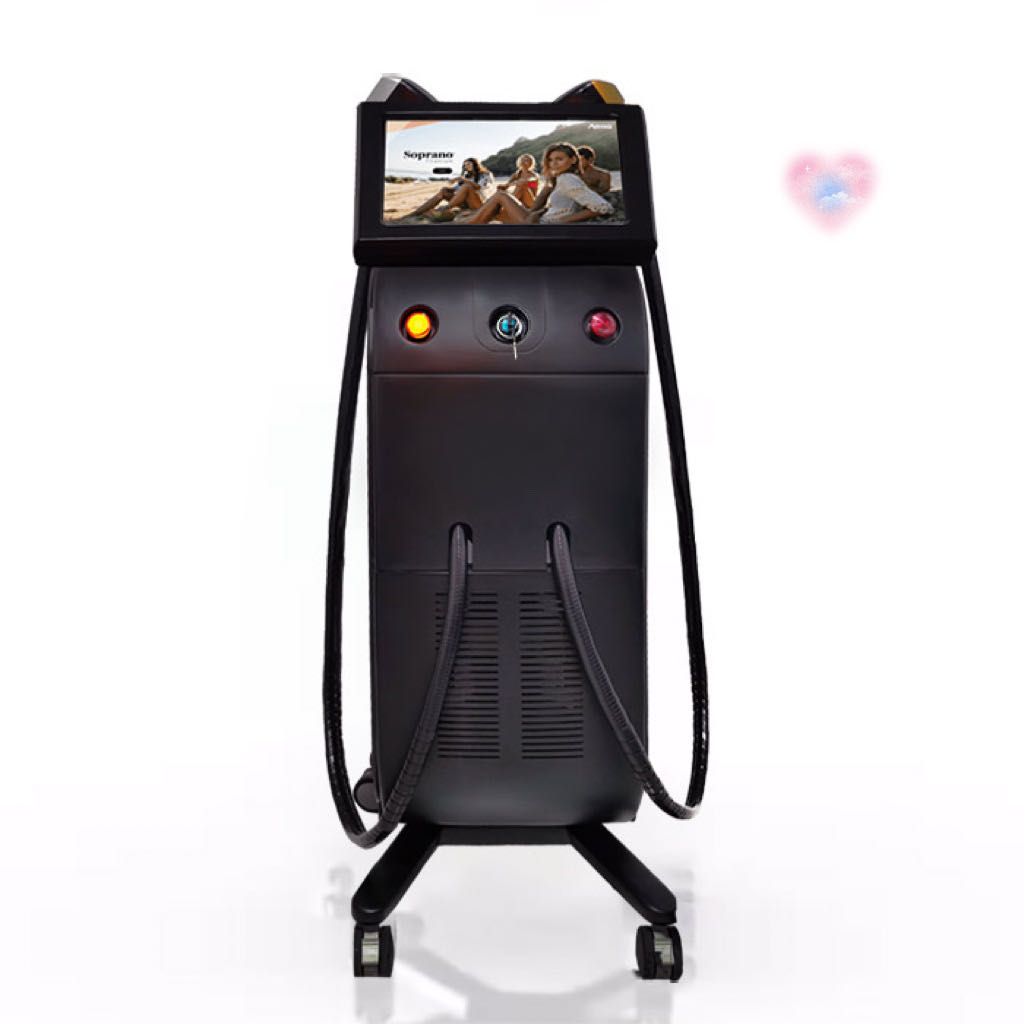1600W 3 in 1 Wavelength 755 808 1064nm Diode Laser Hair Removal Machine-image-736859385