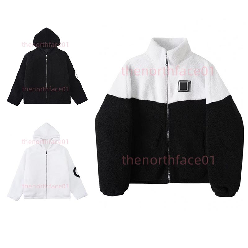 Fashion Womens Lamb Cashmere Jackets Designer Men Women Thick Warm Winter Coats Couples Outerwear Clothing