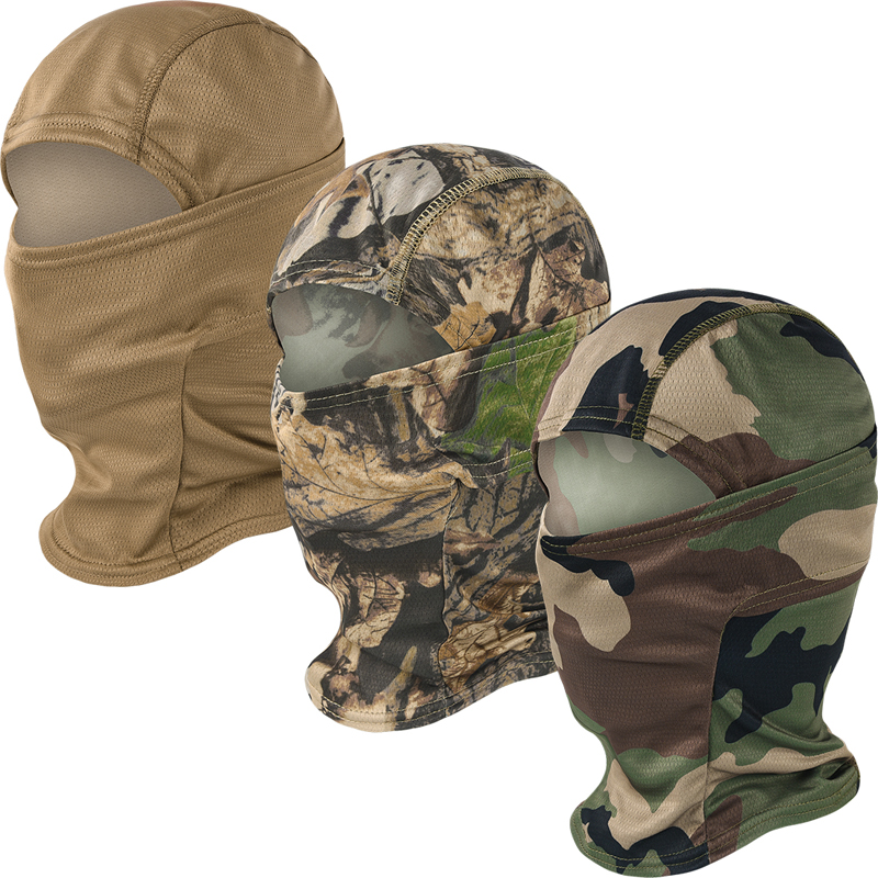 

Tactical Camouflage Balaclava Full Face Mask CS Wargame Army Hunting Cycling Sports Helmet Liner Cap Military Multicam CP Scarf, A01
