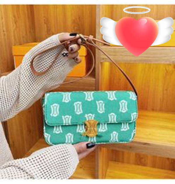 

Designer Bags Triumphal Arch New Women's Single Shoulder Denim 2022 Autumn and Winter Foreign Style Versatile Small Square Underarm Factory Direct Sale, Navy blue