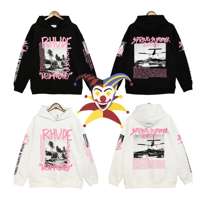 

2023fw Hoodie Men Women High-Quality Washed Print Pullovers Sweatshirts