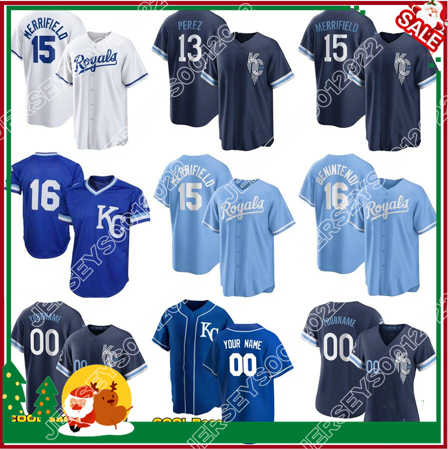 

Baseball Jerseys Kansas 15 Whit Merrifield 7 Bobby Witt Jr. 16 Andrew Benintendi 5 George Brett 13 Salvador Perez 17 Hunter Dozier 8 Nicky Lopez 4 Alex Gordon City Royals, Men custom cool base(huangjia)