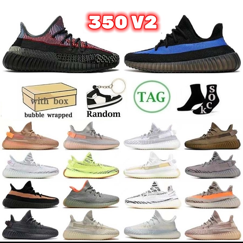 

With Box west 350 V2 Men Women Dazzling Blue Beluga onyx beige black Bone light MX Rock Oat Ash stone Fashione reflective sports trainers Designer Sneakers, 41