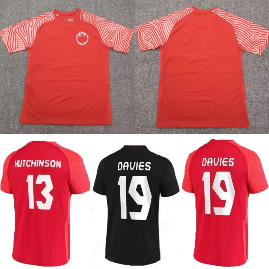 

2022 23 Soccer Jerseys Canada National Team Home Away DAVIES OSORIO Men Women Football Shirts Uniform LARIN CAVALLINI LARYEA MILLAR HUTCHINSON EUSTAQUIO BUCHANAN, 2022 2023 red home jersey top
