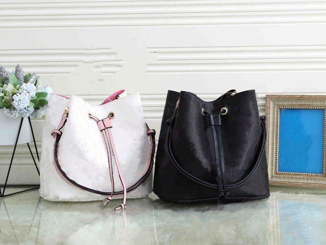 

Design bran Famous handbags NEONOE shoulder bags leather bucket bag women Multicolr flower printing crossbody bag purse, Choose the number you like
