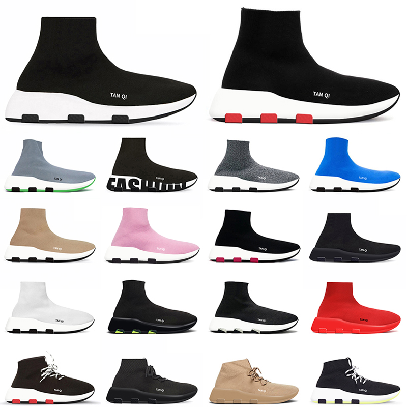 

sock shoes designer casual shoe mens womens trainers triple black white red volt men women outdoor sports sneakers, 40-46 blue fury