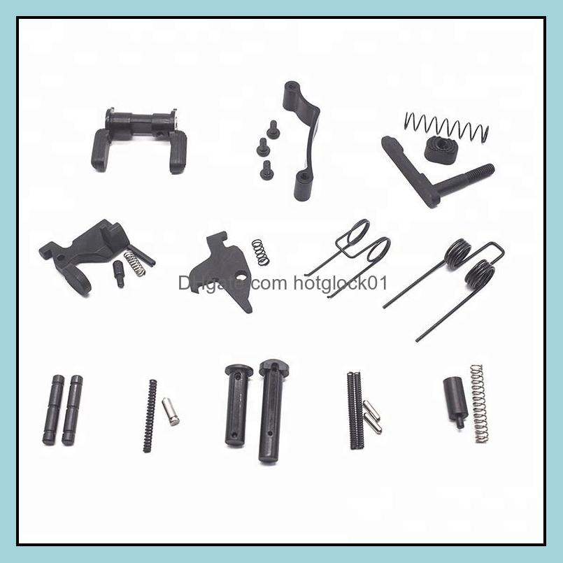 

Scopes Mmil-Spec Enhanced Ar15 Lower Parts Kit Fit For 223 Drop Delivery 2022 Tactical Gear Accessories Dhxgv, Black