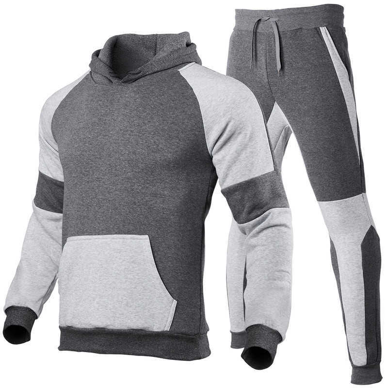 

Men' Tracksuits New Sets HoodiePants Pieces Homme Autumn Winter Casual Tracksuit Male Sportswear Gym Brand Clothing Sweat Suit G221011, Style3