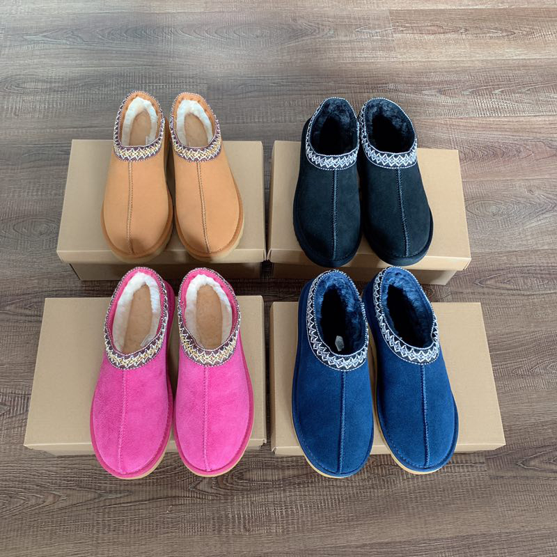 

2022 classic pom casual shoes short ii bailey bow Australia slippers womens suede women boot winter snow boots fur furry Australian booties, Small gifts