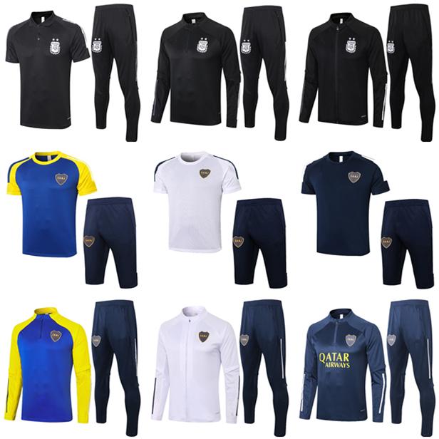 

College Wears World Cup Qatar 20222020 2021 Boca Juniors soccer training suit polo kit 20 21 Argentina jacket TEVEZ MARADONA DE ROSSI KUN AG