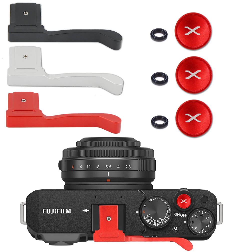 

Selfie Monopods Metal Grip Hand Shutter Release Button for camera Fuji Fujifilm X E4 XE4 221011