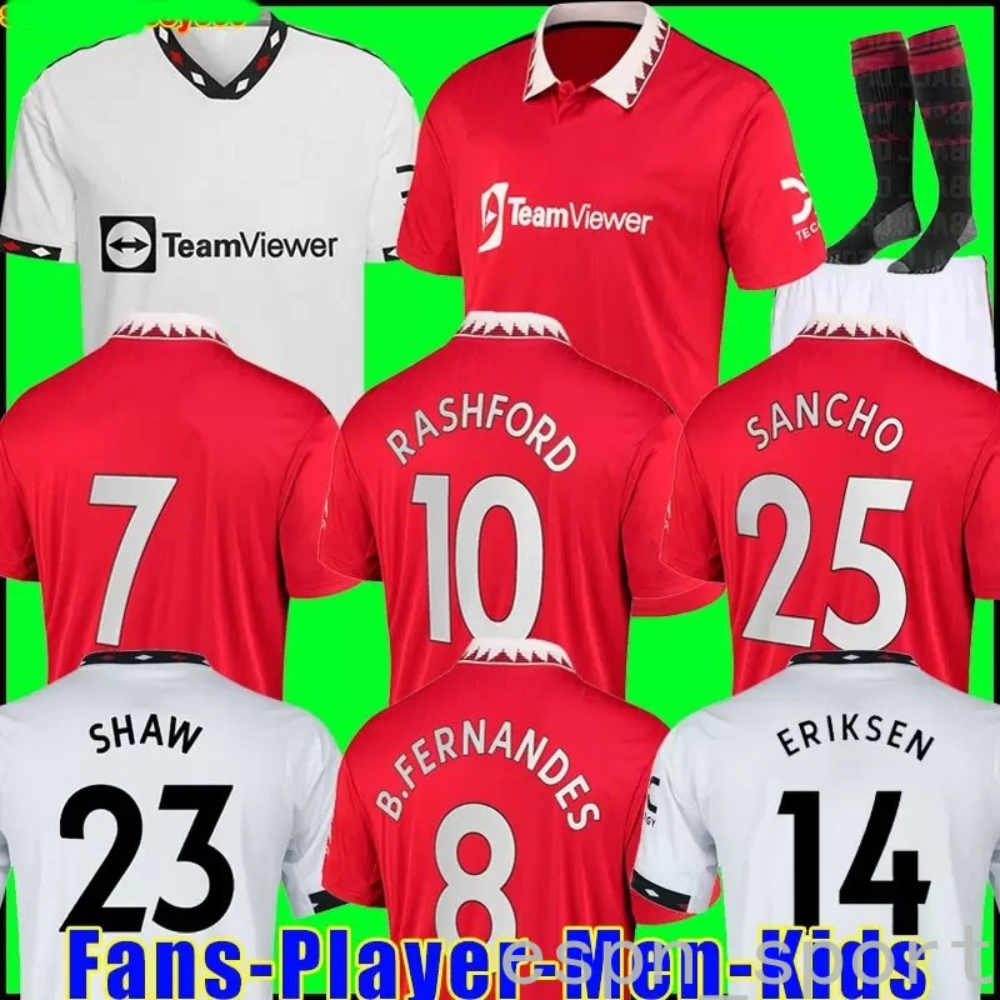 

22 23 SANCHO RASHFORD soccer jerseys B. FERNANDES 2022 2023 player version MANS UTD CASEMIRO MANCHESTERS ERIKSEN SHAW MARTINEZ shirt men kids kit -Factory Outlet, 22-23 women home