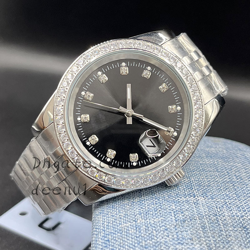 Men's automatic mechanical classic watch 36/41MM 904L all stainless steel exquisite watches super bright sapphire waterproof watch montre de