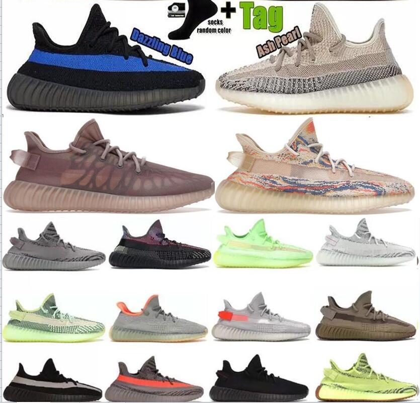 

2022 women mens running shoes Beige Black Onyx Pure Oat Bone Dazzling Blue V2 CMPCT Slate Red Carbon Static Beluga Reflective sports trainers big size 48 sneakers, Box