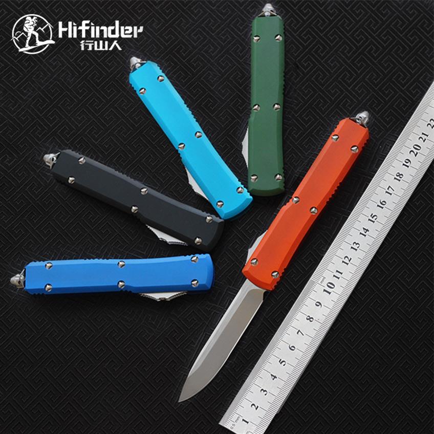 

Hifinder version knife bladeD2Satin 6061-T6 Aluminum handle camping survival outdoor EDC hunt Tactical tool dinner kitchen knif212t
