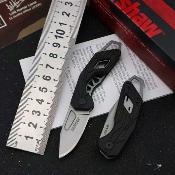

Kershaw Diode 1230 1025 Tactical Folding Knife G10 Handle Titanium Blade Outdoor Camping Hiking Fishing Rescue Survival Pocket Utility EDC Tools 1660 7800
