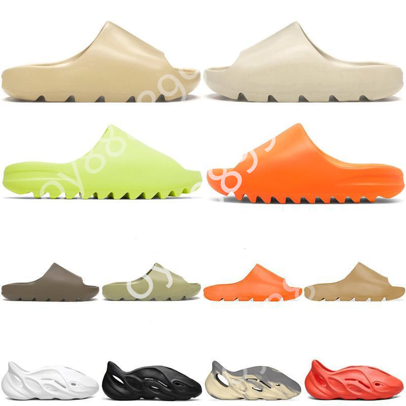 

2022 Designer Slippers Men Woman slider Vermillion Mineral Blue Onyx Pure Sandals Slide Slipper Foam Ochre RUNR Bone Resin Clog Desert Ararat runr slides shoe, Box