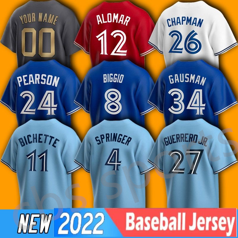 

Alejandro Kirk Blue Jays 2022 All-Star Jersey Men Vladimir Guerrero Jr. Women Alek Manoah Hyun-Jin Ryu Matt Chapman Bo Bichette Whit Merrifield Santiago Espinal Youth, Nk logo mens