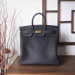 

Women Handbag Birkin Designer H ermes Sell Style Classic Make to Order Size HAC Unisex 30cm and Man Shopping Traveling Everyday 2023qq with 40 /50cm, #2-gold buckle