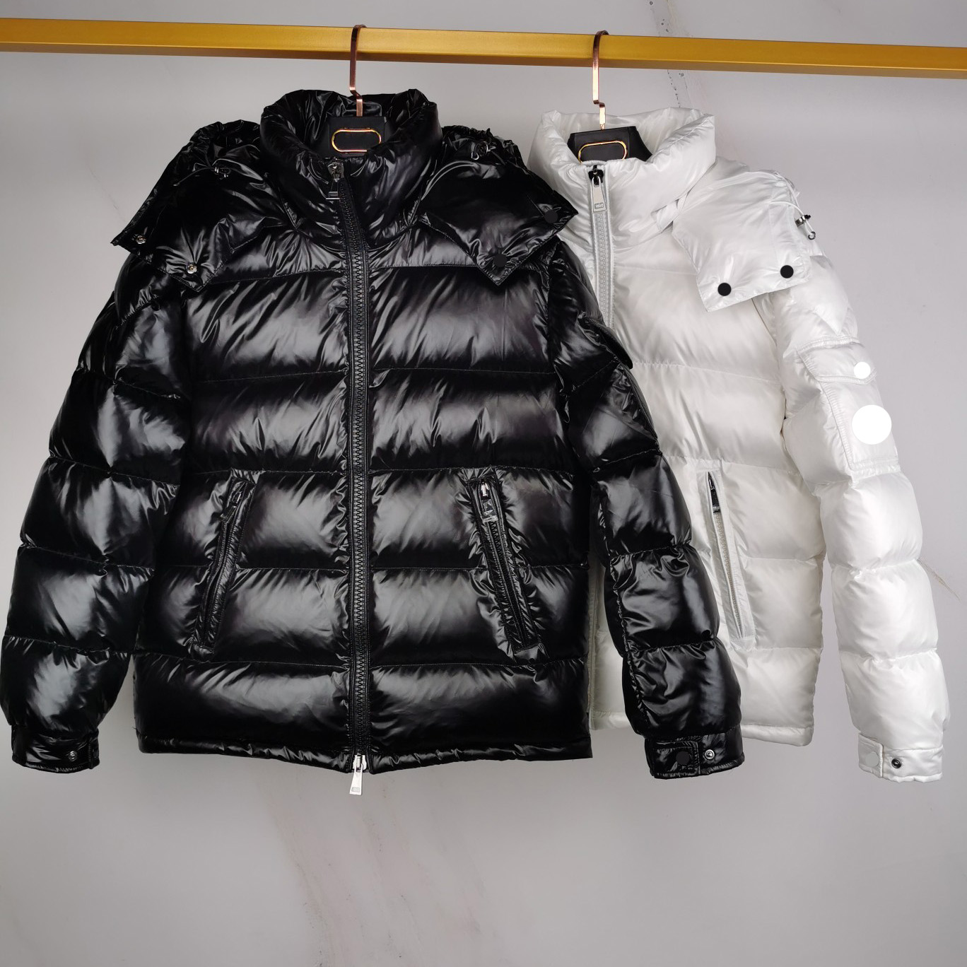 designer women's down jacket embroidered badge winter coat thermal jackets women puffer coats 00/0/1/2