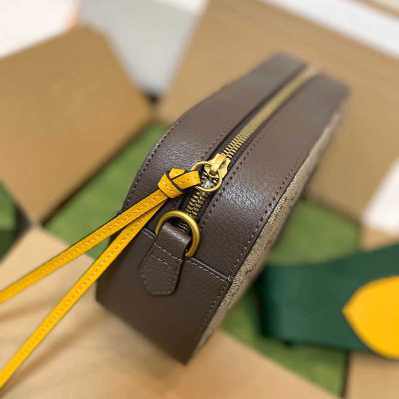 

shoulder bags designer women handbags crossbody bags Luxury Leather Handbag Vintage Camera Bag Purses Lady Flap Letter Printing 221013, Gbag brown