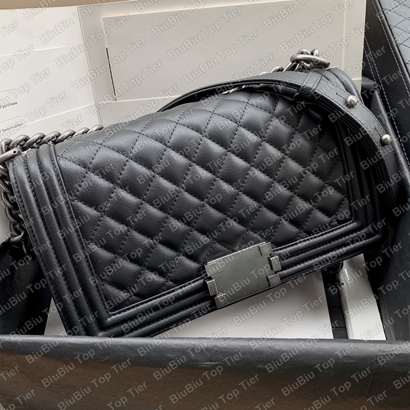 

Top 10A Tier Quality BOY mouth cover bag 25CM woman fashion shoulder handbag leather crossbody bags Luxurious Designer chain bags clutch purse A67086 With box, Contact us