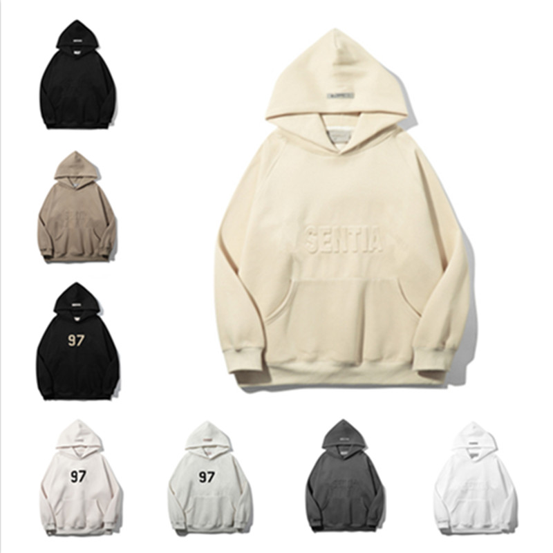 

High quality correct edition Men and women Hoodies Brand luxury Designer essentials Hoodie sportswear Sweatshirt Loose European Fashion tracksuit Leisure jacket, 012