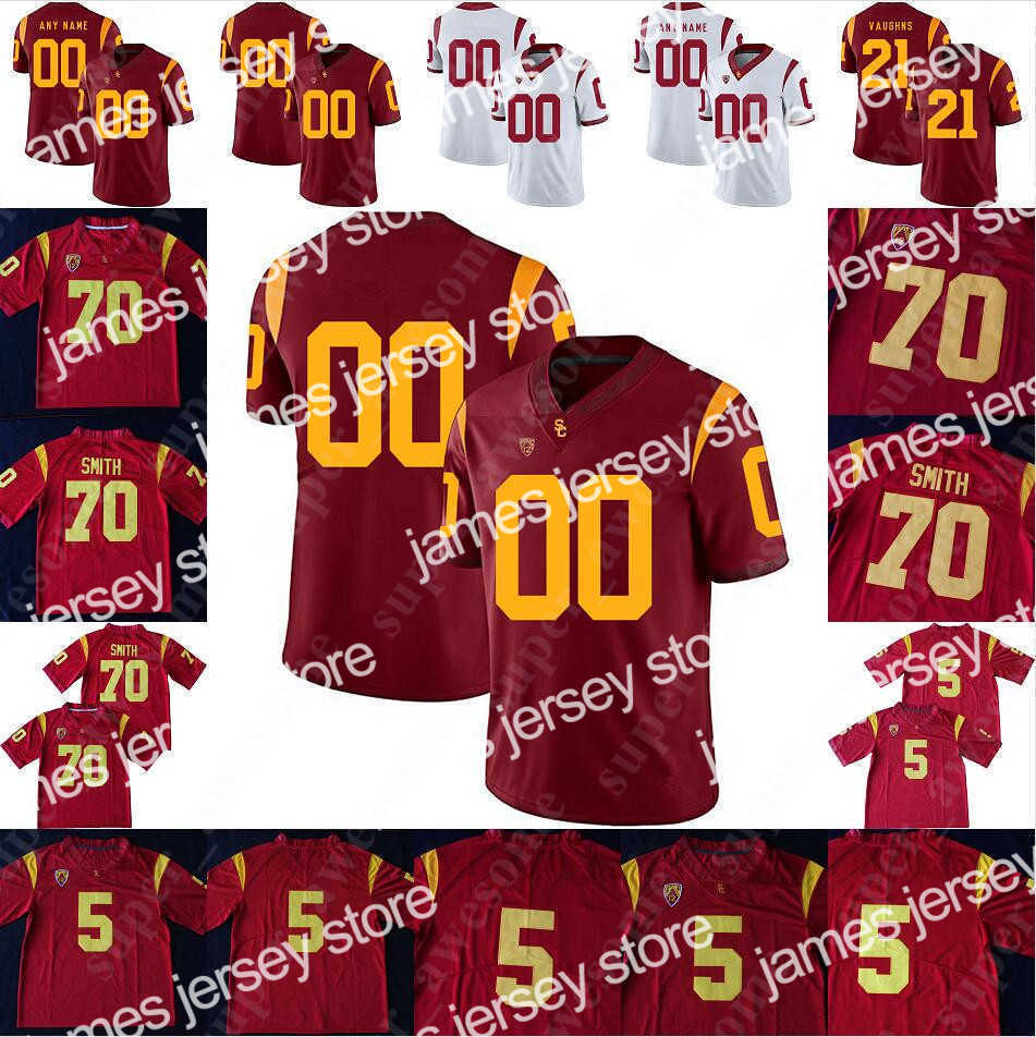 

American College Football Wear USC Trojans Football Jersey Ryan Kalil 75 Matt Kalil 14 Sam Darnold 9 Marqise Lee 2 Steve Smith 39 Sam Cunningham 16 Rodney Peete, White