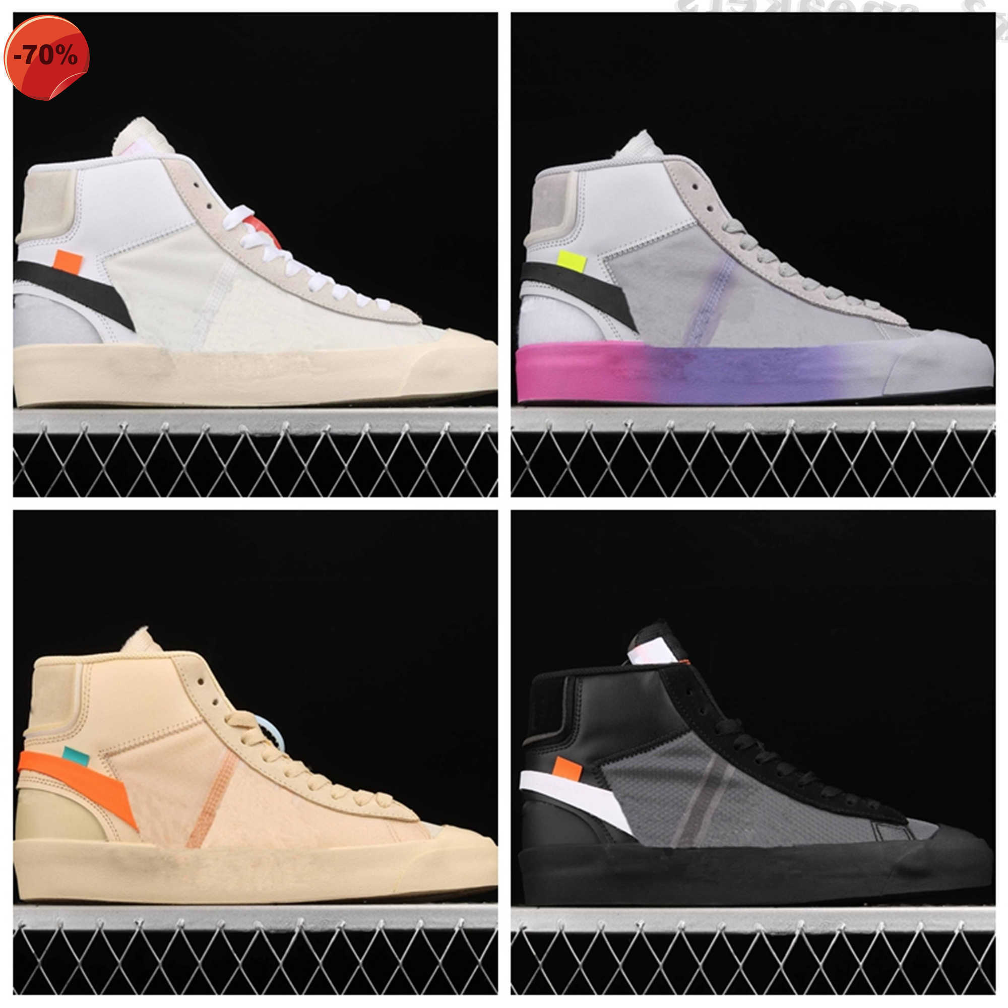 Chaussures masculines 10x baskets Mid Studio Grim Reapers Women Instructor 2021 Serena Williams x Mid-Iris All Hallows Eve