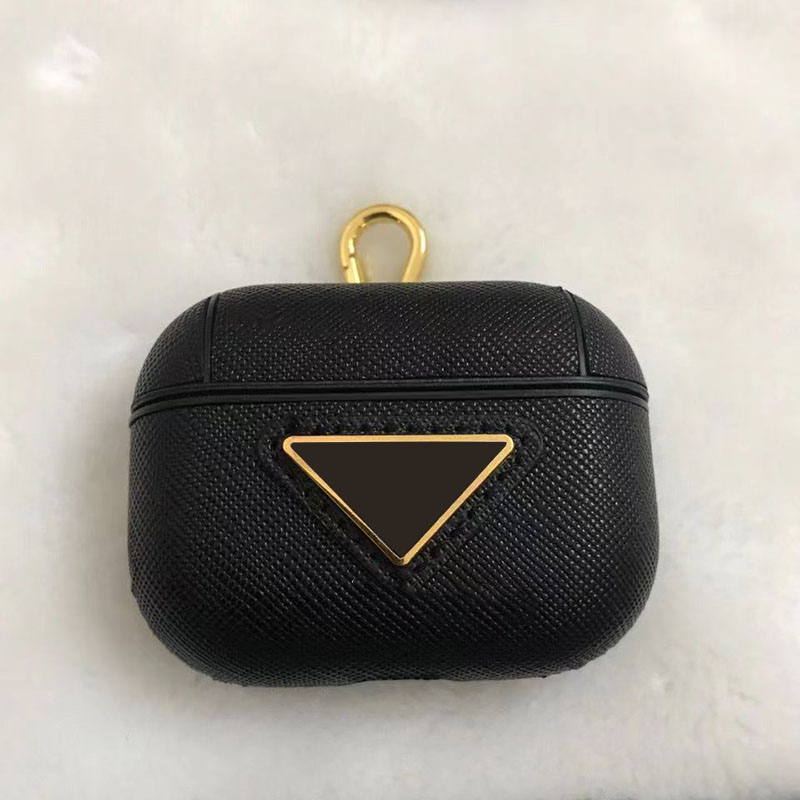 

Headphone Accessories Luxury Designer Bluetooth Earphone Cushions Wireless For AirPods 1 2 3 Pink Box Style Cases Shockproof Cover Shell Top