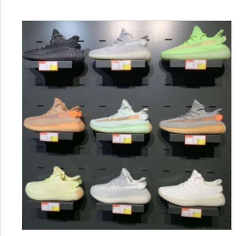 

2022 Mens Sandals Bone 2.0 CMPCT Running Shoes Clay Zebra Cream Dazzling 3M White Black yezzies 350 womens Designer Sneakers yeezys West yeezies