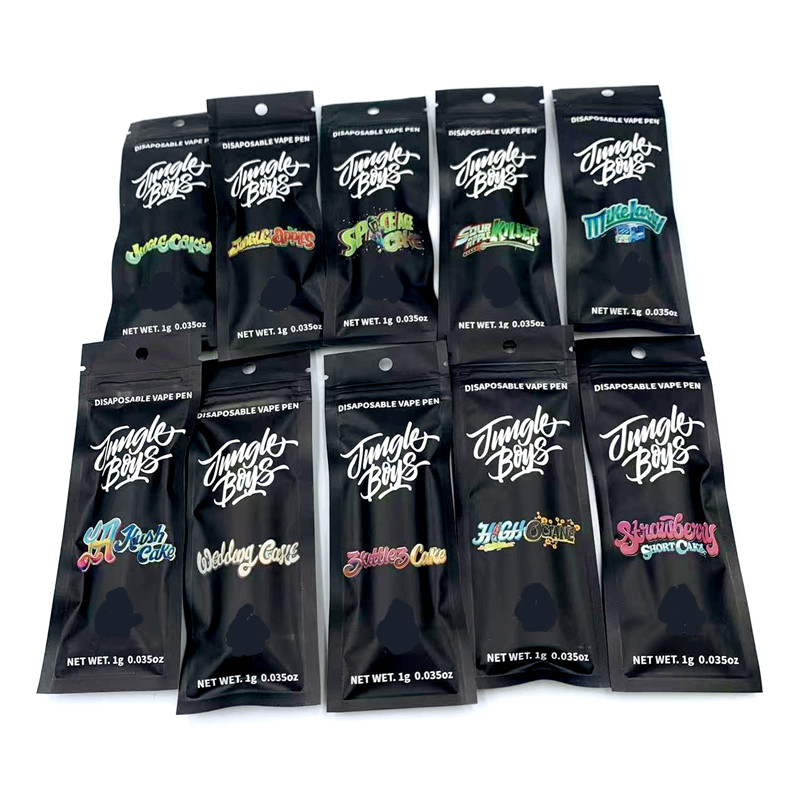 

Jungle boys disposable vape cig 1.0ML with bags packaging rechargable cig