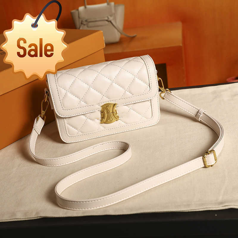 Sacs de designer 2022 New Arc de Triomphe Lingge Tofu Version coréenne pour femmes Style étranger Small Square One Sac Mmenger Factory Vente dire