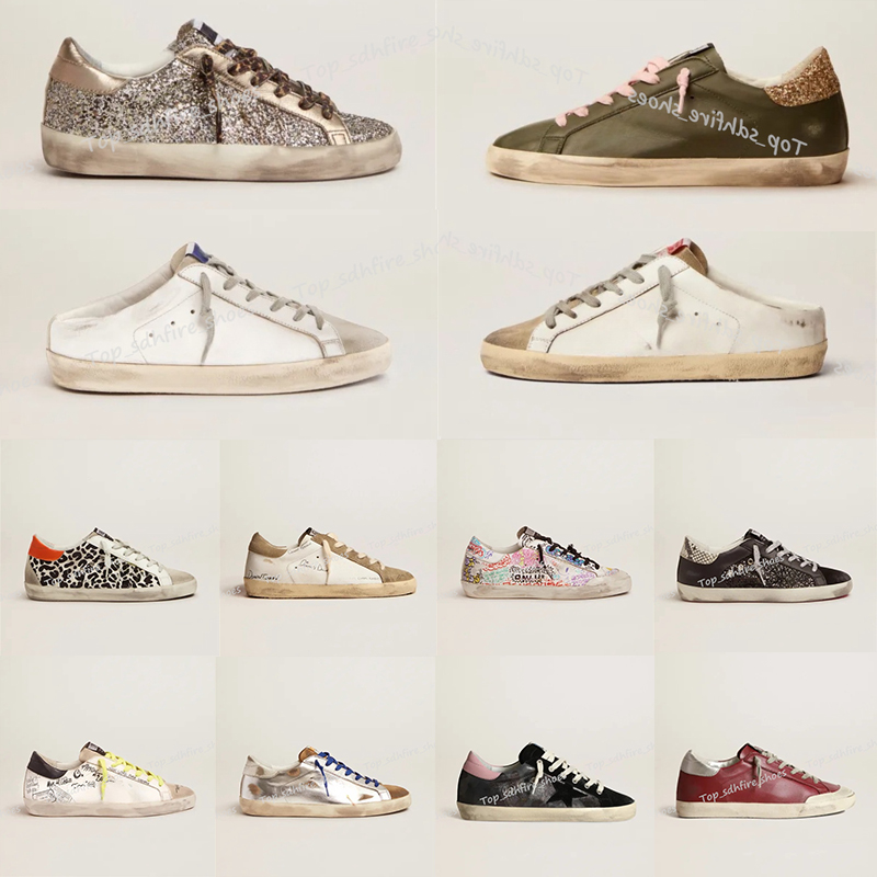 

Top Casual Shoes Customers Often Bought With Similar Items Italy Brand Sneakers Super Star luxury Dirtys Sequin White Do-old Dirty Designer Sneakers, 290