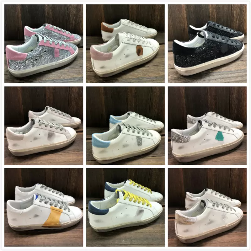

Goose Shoe Golden Shoes Italy Brand Hi Star Sneakers Goldens Goose s Shoe Classic Double Height Bottom Do -Old Dirty Goose s Luxury 0G9K