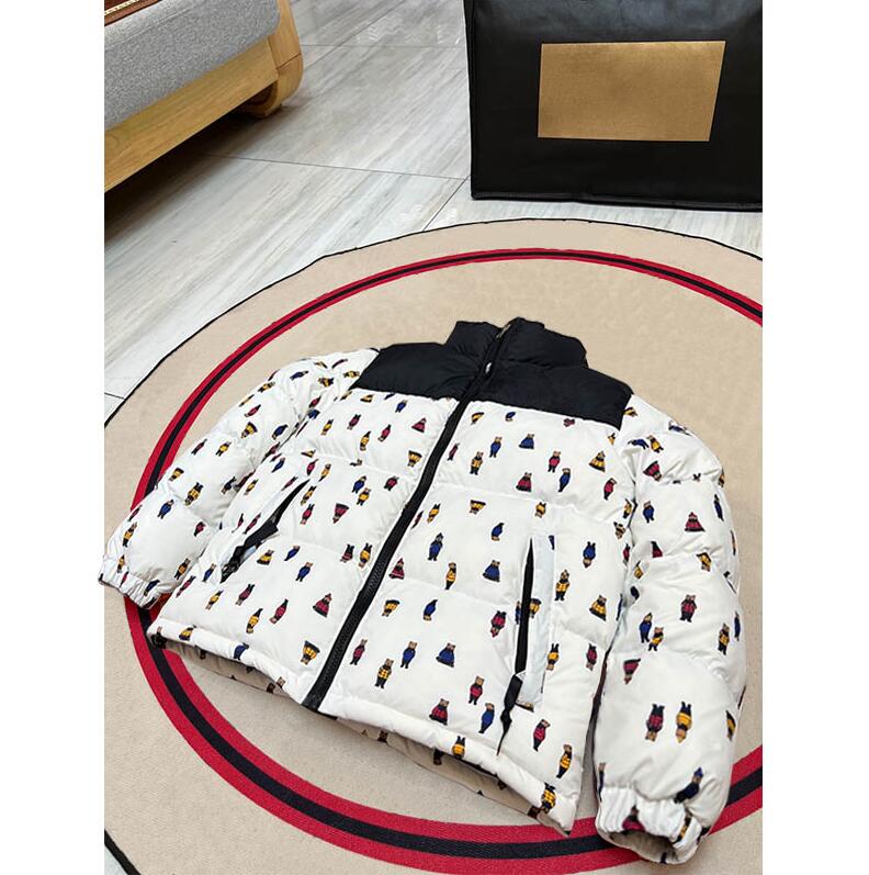 Manteau d'hiver en duvet pour enfants, veste chaude classique, garçon et fille, vêtements de bébé, vestes avec lettres, vêtements d'extérieur épa