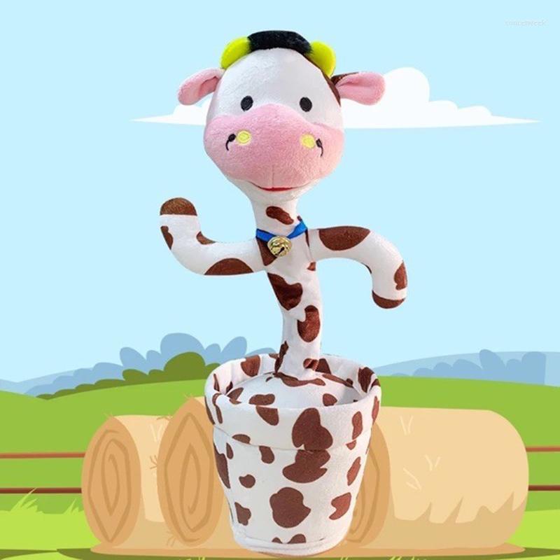 

Christmas Decorations Electric Plush Toy Super Cute Singing Dancing Cartoon Animals Doll Novelty Gifts For Children Boys Girls SCIE999