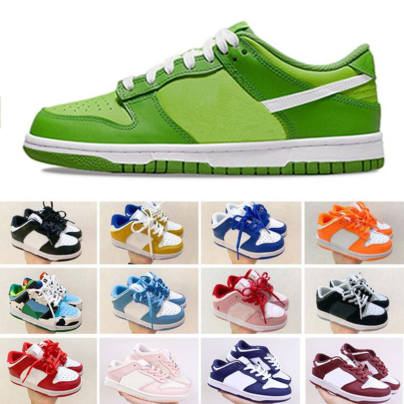 

2022 dunks Chunky Kids Shoes Athletic Outdoor Boys Girls Casual Fashion Sneakers Children Walking toddler Sports Trainers Eur 25-35
