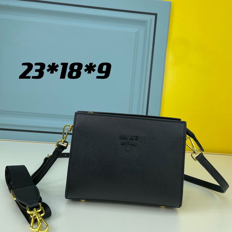 

Women Crossbody Shoulder Bags Women Cluth Handbag Purse Cowhide Leather Fashion Letters Gold Hardware Magnetic Clasp Brand Lining