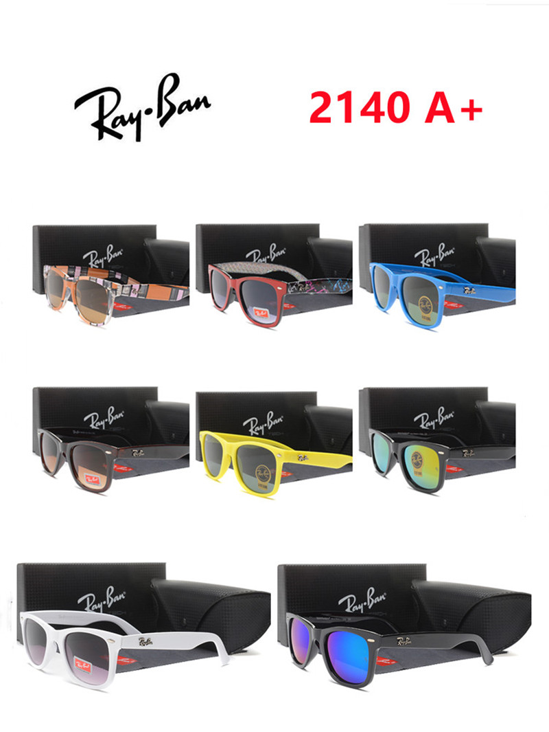 

Men Classic Brand Retro Ray Ban Sunglasses Luxury Designer Eyewear Band Bans Metal Frame Designers Ben women Rayban Sun Glasses with Black Box