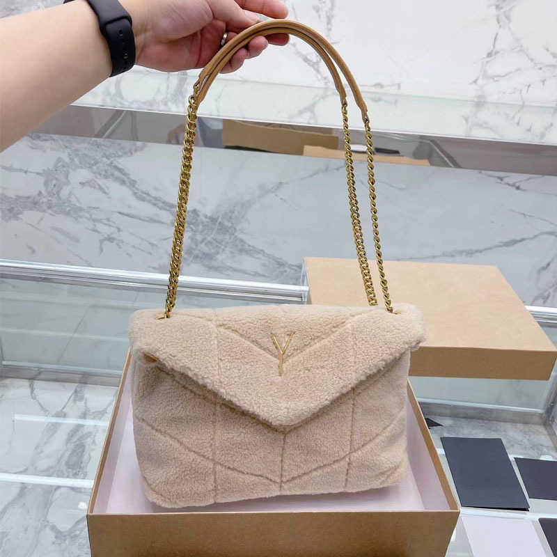 

Designer Luxury YYSL Bags For Womens Handbags Crossbody Purses YSLitys large Capacity Versatile The Tote Bag Loulou Multicolour Fashion Leather Wallet XV01, Pink-28x21 cm-style 1
